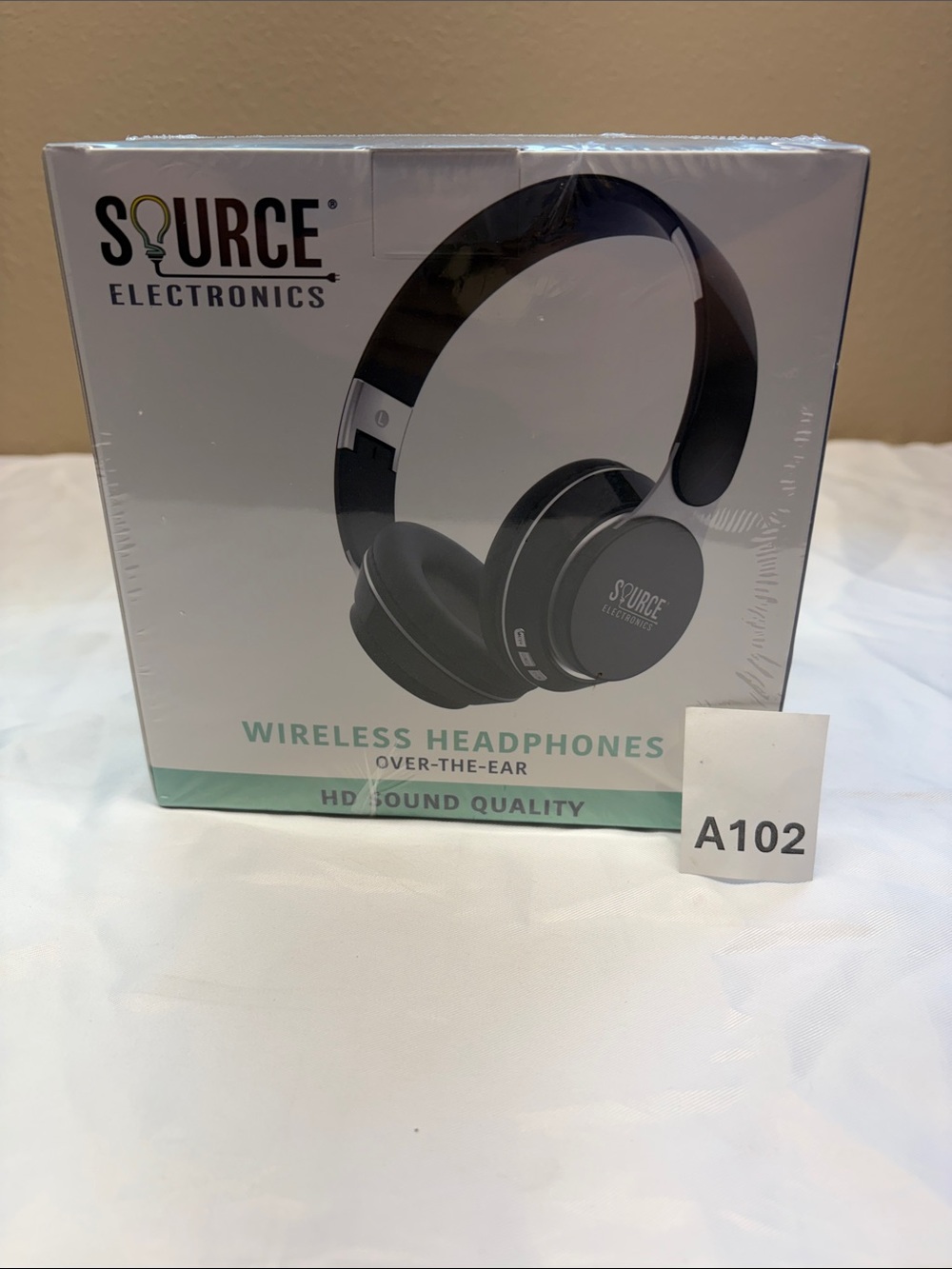 Black Wireless Over-Ear Headphones